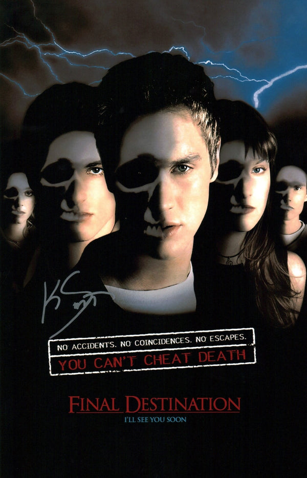Kerr Smith Final Destination 11x17 Signed Photo Poster JSA Certified Autograph