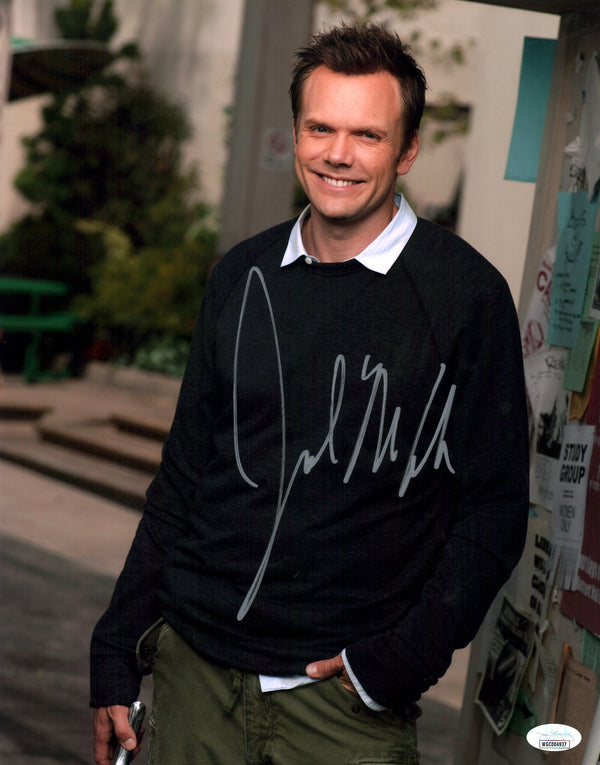 Joel McHale 11X14 Signed Photo Poster Autograph JSA Certified