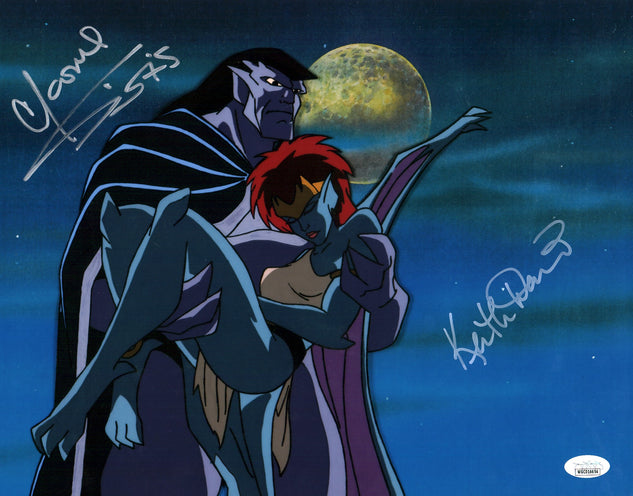 Gargoyles 11x14  Keith David Marina Sirtis Signed Mini Poster JSA Certified Autograph GalaxyCon