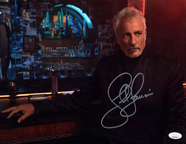 John de Lancie Star Trek Picard 11x14 Signed Photo Poster JSA Certified Autograph