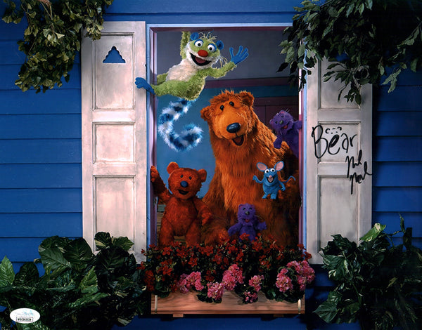 Noel MacNeal Bear in the Big Blue House  11x17 Photo Poster Signed Autograph JSA Certified