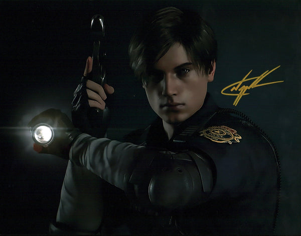 Nick Apostolides Resident Evil 11x14 Cast Signed Photo Poster JSA Certified Autograph