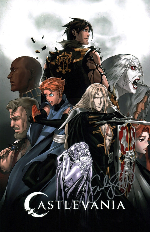 Emily Swallow Castlevania 11x14 Signed Photo Poster JSA Certified Autograph