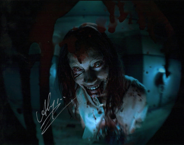 Alyssa Sutherland Evil Dead Rise 11x14 Signed Photo JSA Certified Autograph