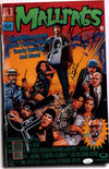 Mallrats 11x17 Signed Photo Poster Cast x5 Lee Mewes O'Halloran Smith Thorson JSA Certified Autograph