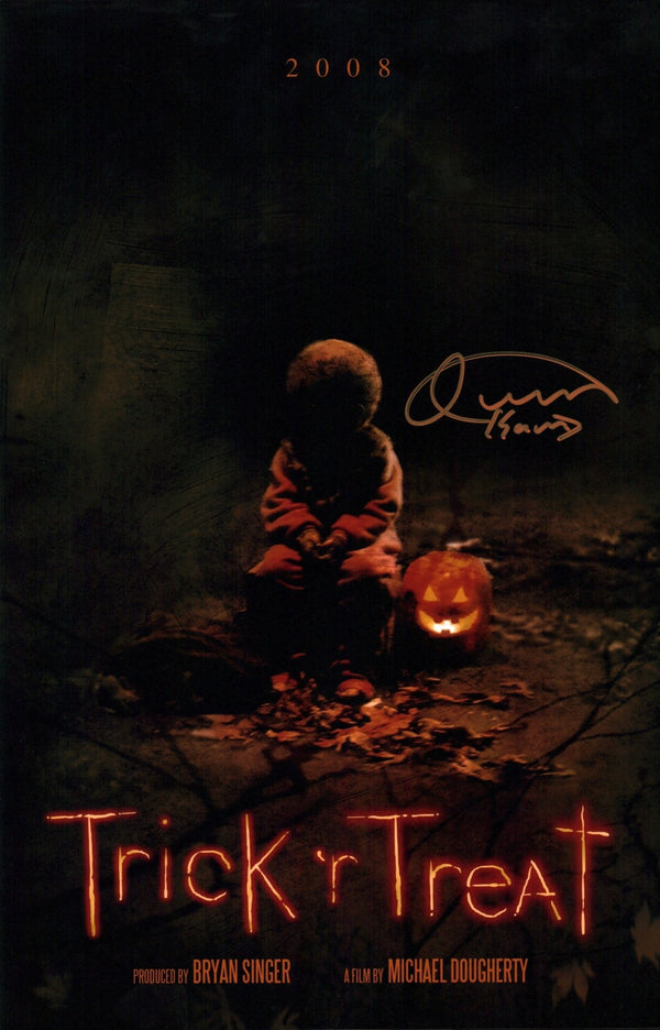 Quinn Lord Trick 'r Treat 11x17 Signed Photo Poster JSA Certified Autograph