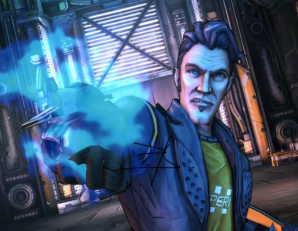 Dameon Clarke Borderlands 2 11x14 Signed Photo Poster JSA Certified Autograph