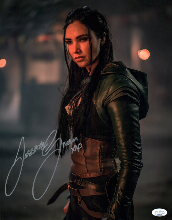 Jessica Green The Outpost 11x17 Signed Mini Poster JSA Certified Autograph