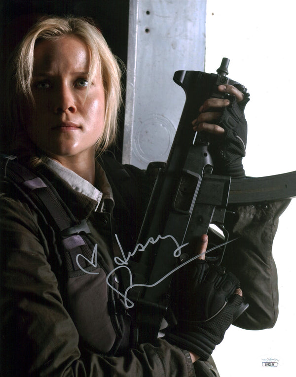 Jessy Schram Falling Skies  11x14 Signed Photo Poster JSA Certified Autograph