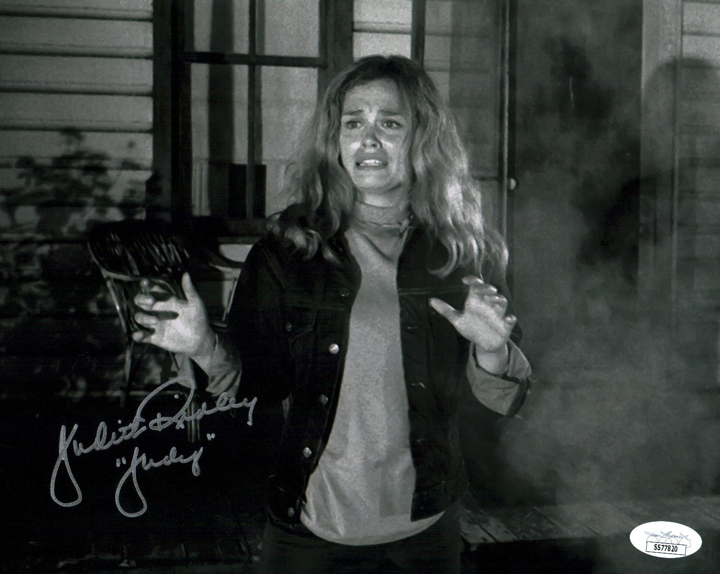 Judith Ridley Night of the Living Dead 8x10 Photo Signed Autograph JSA Certified COA