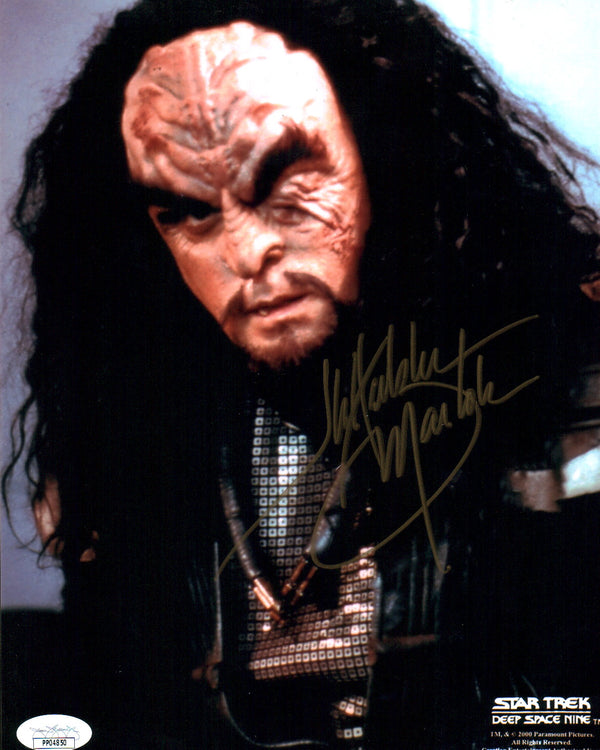 J.G. Hertzler Star Trek Deep Space Nine 8x10 Photo Signed JSA Certified Autograph