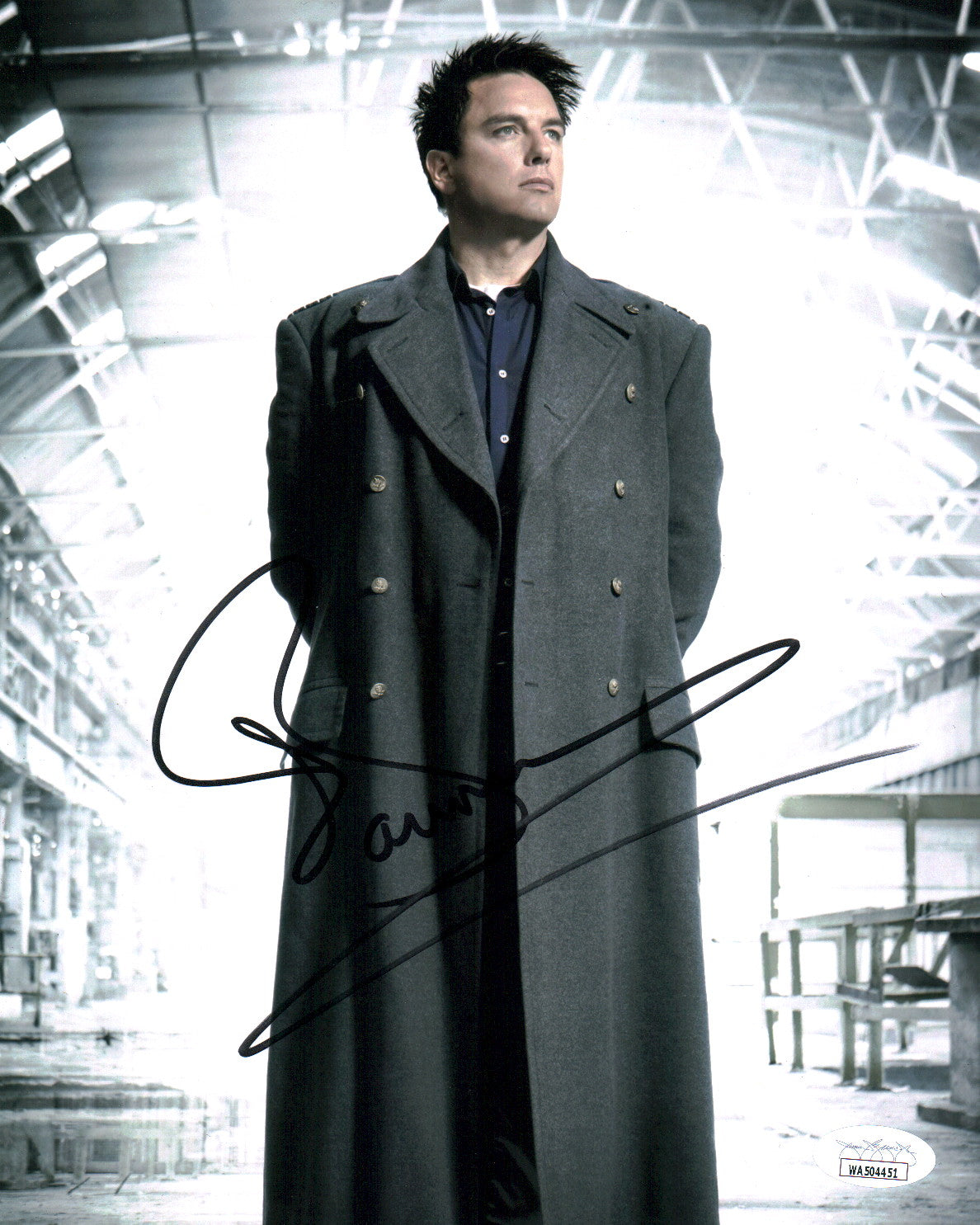 John Barrowman Torchwood 8x10 Signed Photo JSA Certified Autograph