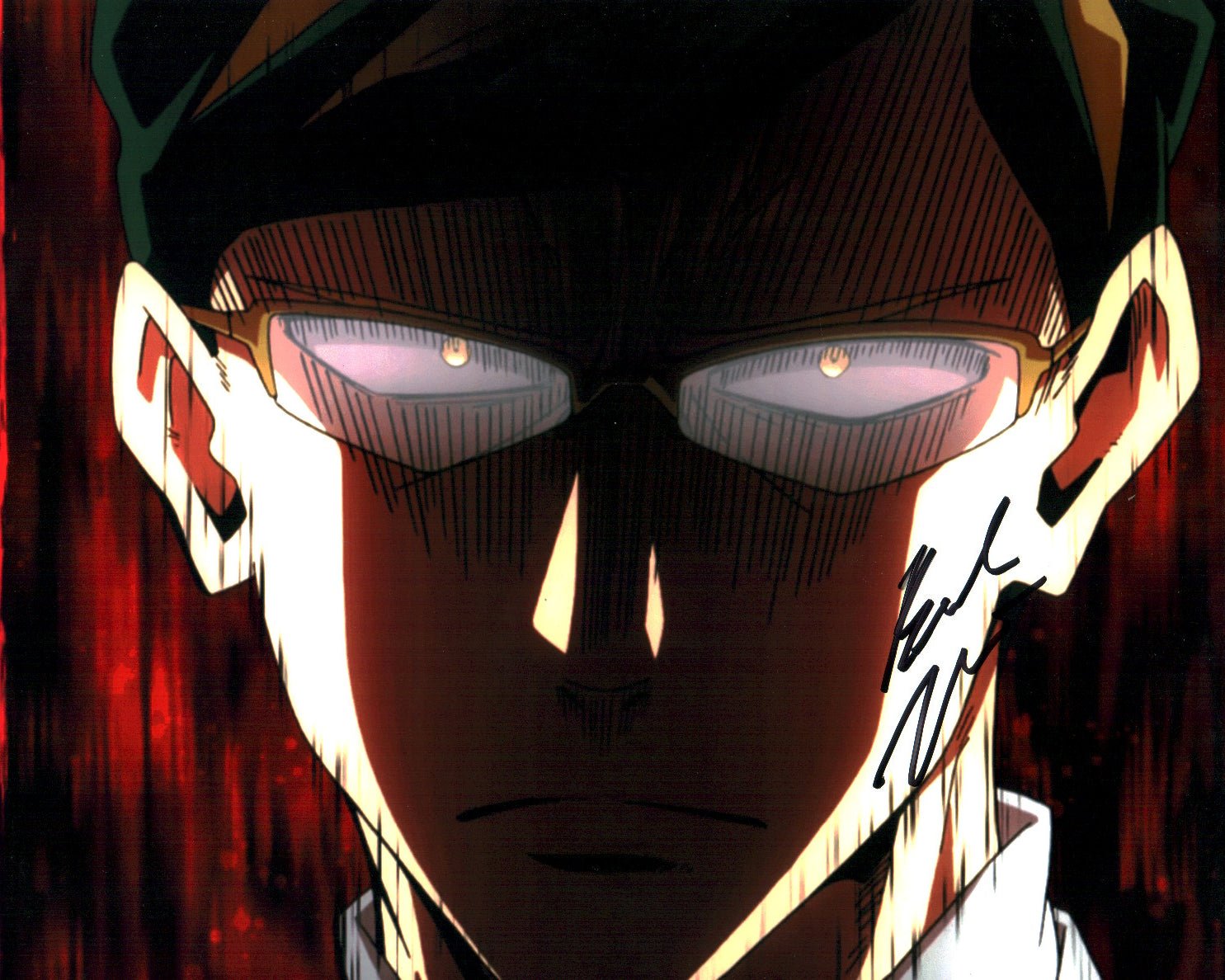 Brandon McInnis My Hero Academia 8x10 Signed Photo JSA Certified Autog