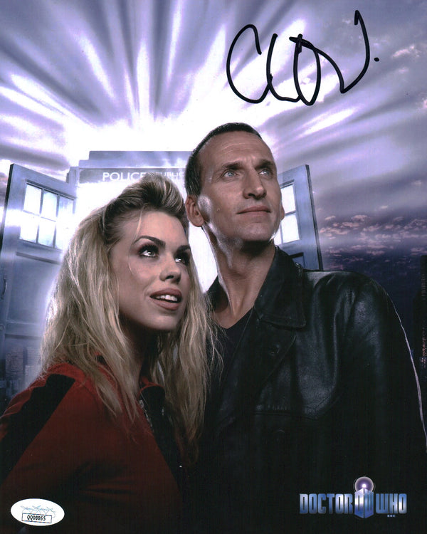 Christopher Eccleston Doctor Who 8x10 Signed Photo JSA Certified Autograph