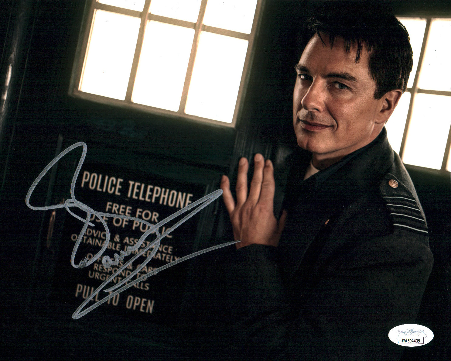 John Barrowman Doctor Who 8x10 Signed Photo JSA Certified Autograph