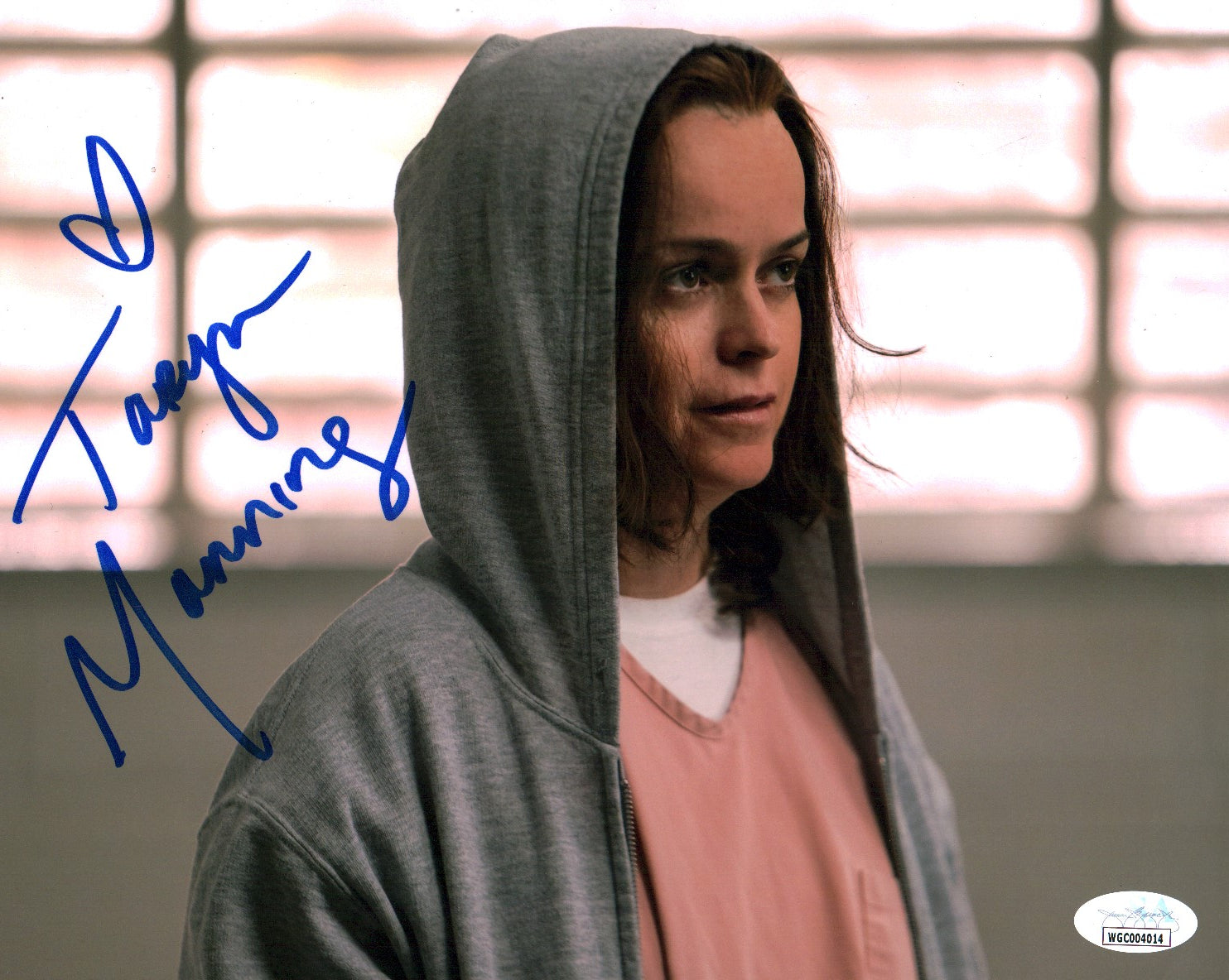 Taryn Manning Orange Is The New Black 8x10 Signed Photo JSA Certified Autograph