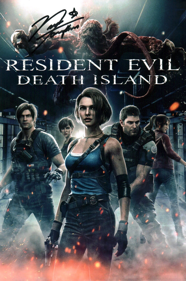 Nicole Tompkins Resident Evil 8x12 Cast Signed Photo JSA Certified Autograph