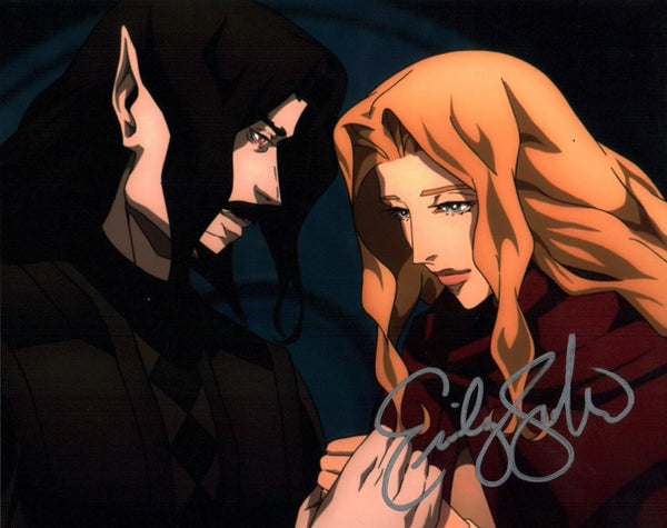 Emily Swallow Castlevania 8x10 Signed Photo JSA Certified Autograph