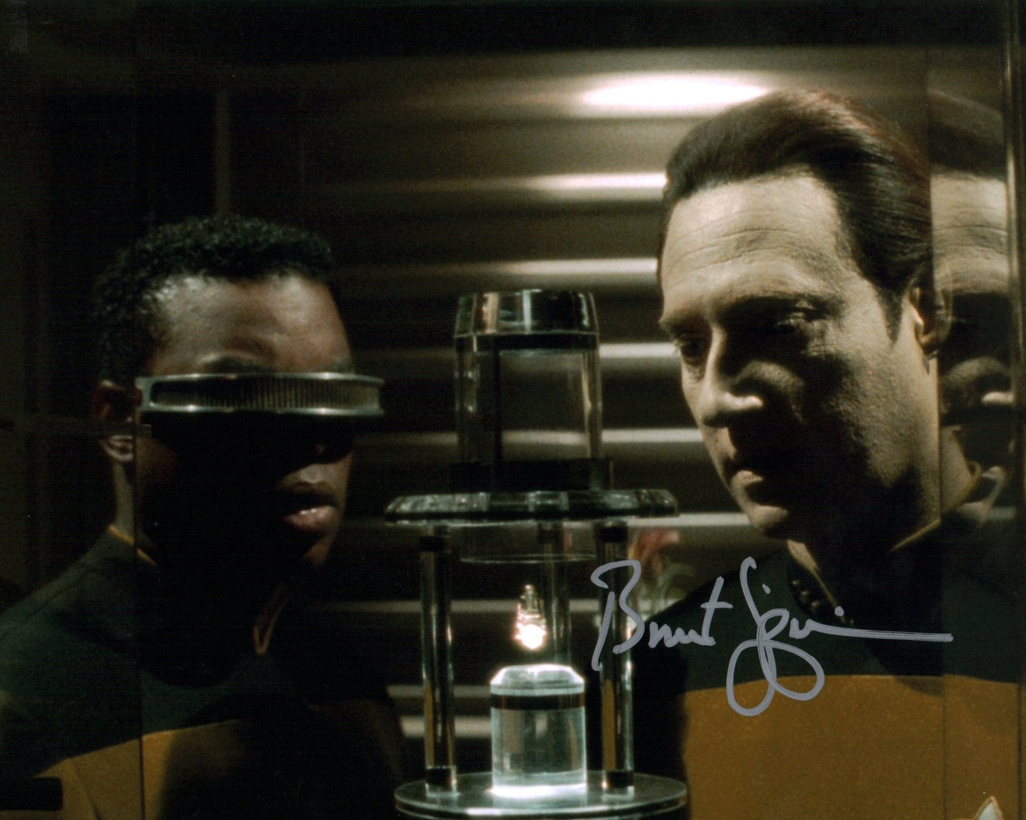 Brent Spiner Star Trek 8x10 Signed Photo LOA JSA Certified Autograph