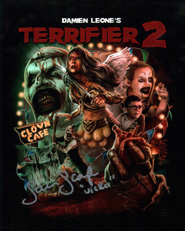 Samantha Scaffidi Terrifier 8x10 Signed Photo JSA Certified Autograph