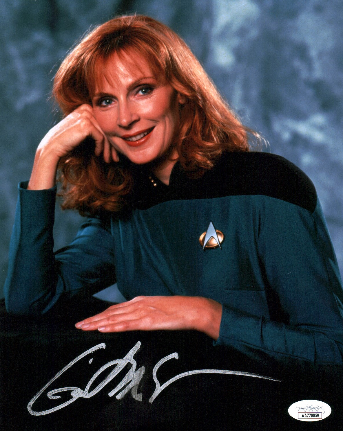 Gates McFadden Star Trek The Next Generation 8x10 Signed Photo JSA Ce