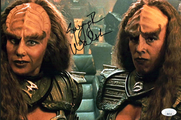 Gwynyth Walsh Star Trek 8x12 Signed  Photo JSA Certified Autograph