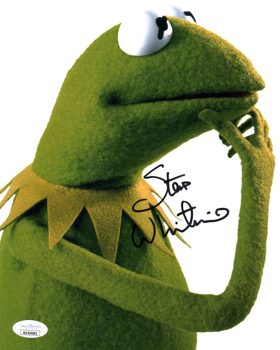 Steve Whitmire The Muppets 8x10 Signed Photo JSA Certified Autograph