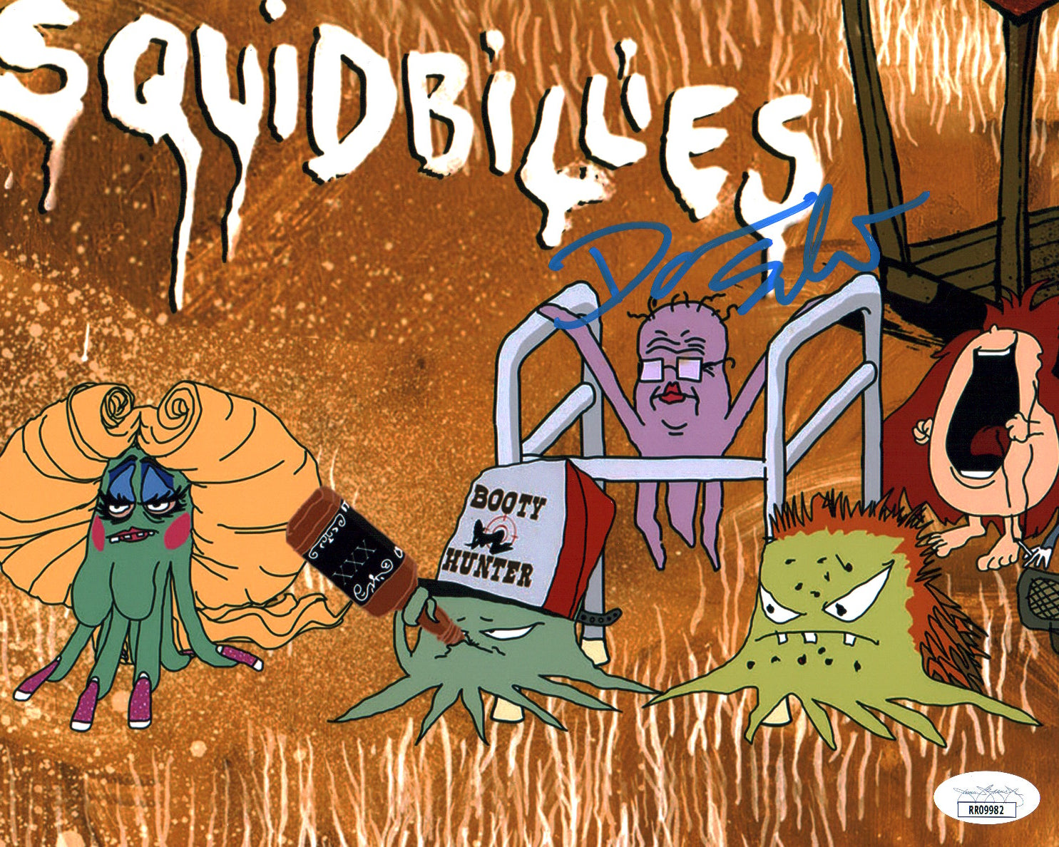 Dana Snyder Squidbillies 8x10 Photo Signed JSA Certified Autograph