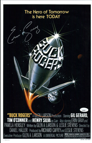 Erin Gray Buck Rogers 11x17 Signed Photo Poster JSA Certified Autograph GalaxyCon