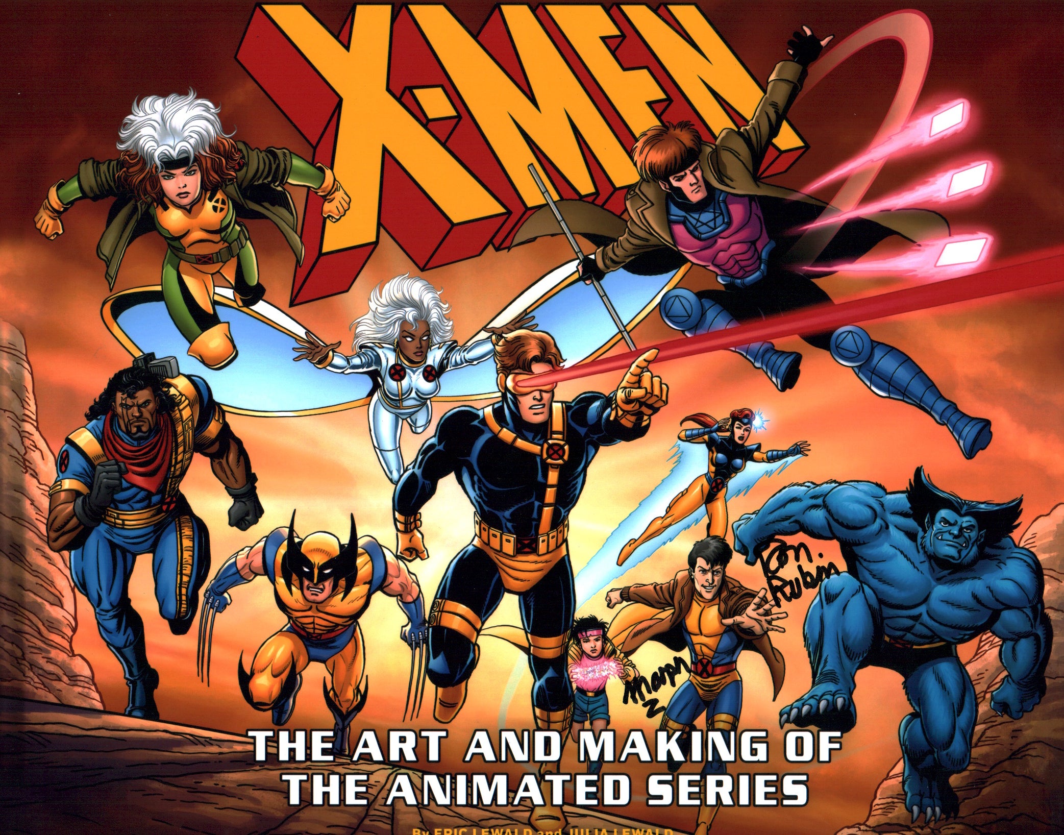 Ron Rubin X-Men 11x14 Photo Signed JSA Certified Autograph
