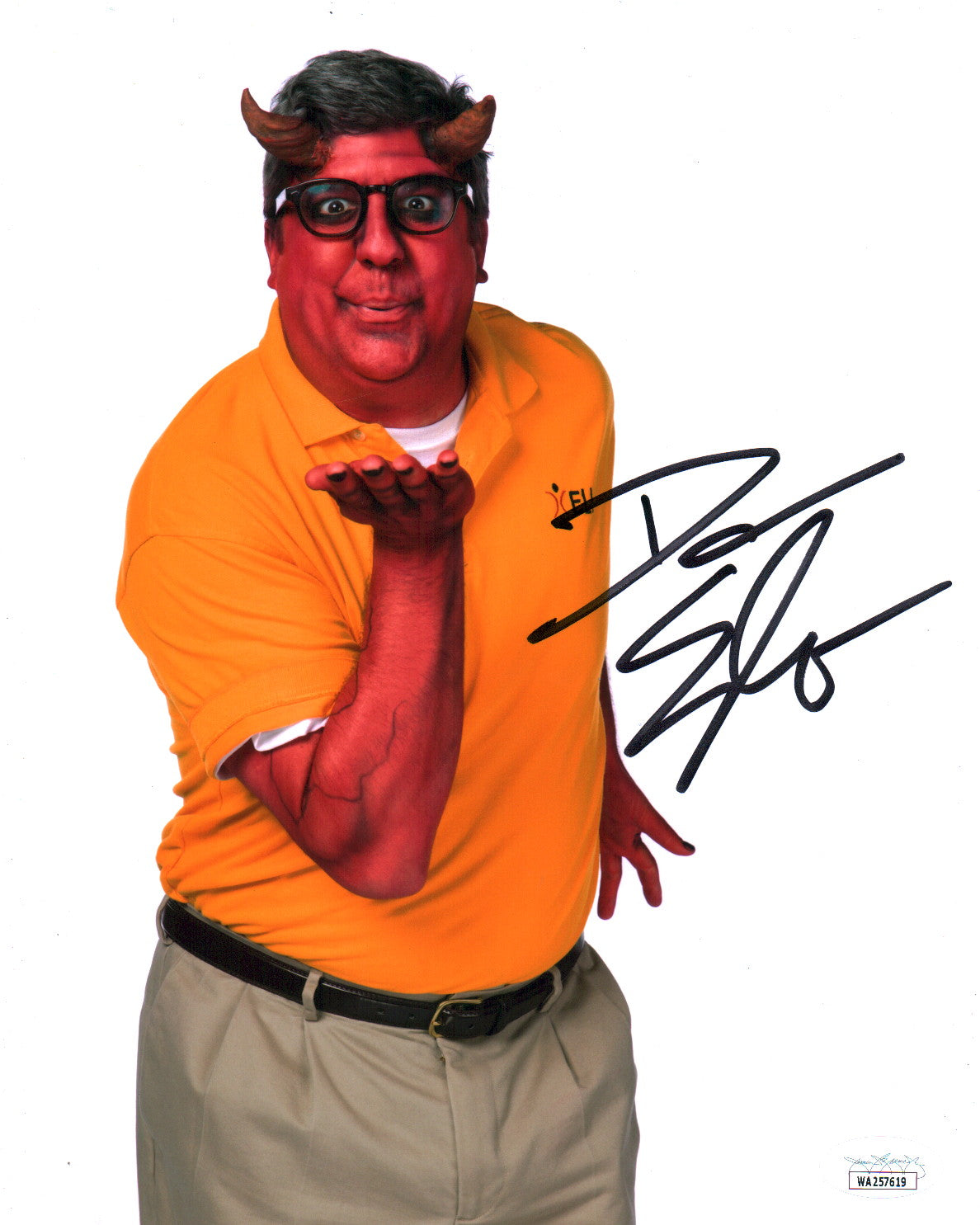 Dana Snyder Your Pretty Face Is Going to Hell 8x10 Signed Photo JSA Certified Autograph