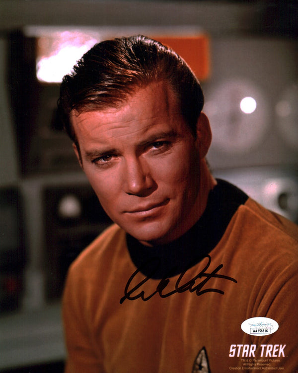 William Shatner Star Trek 8x10 Signed Photo JSA Certified Autograph