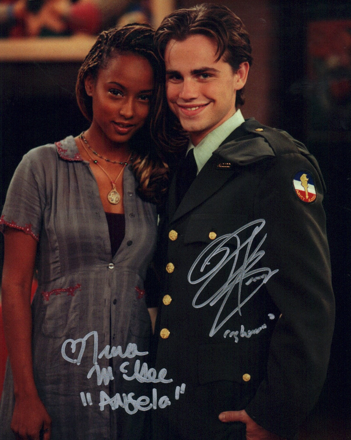 Boy Meets World 8x10 Signed Photo Cast x2 McGee, Strong JSA Certified Autograph