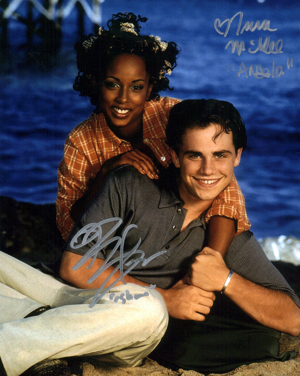 Boy Meets World 8x10 Signed Photo Cast x2 McGee Strong JSA Certified Autograph