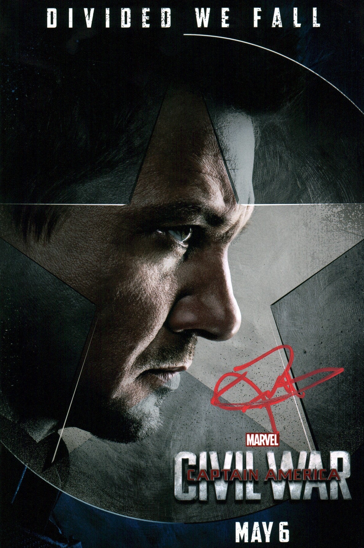 Jeremy Renner Captain America: Civil War 8x12 Signed Photo JSA Certified Autograph