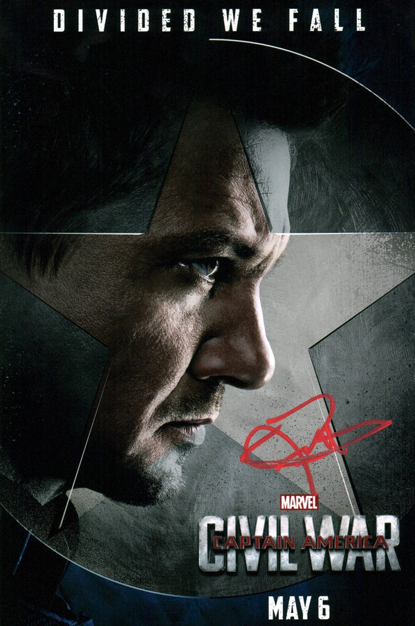 Jeremy Renner Captain America: Civil War 8x12 Signed Photo JSA Certified Autograph