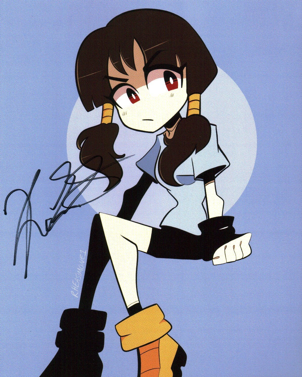 Kara Edwards Dragon Ball 8x10 Signed Photo JSA Certified Autograph