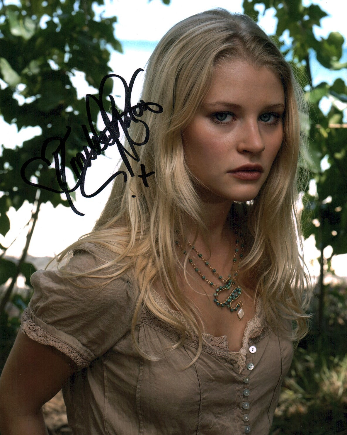 Emilie de Ravin Lost 8x10 Photo Signed Autograph JSA Certified Autograph