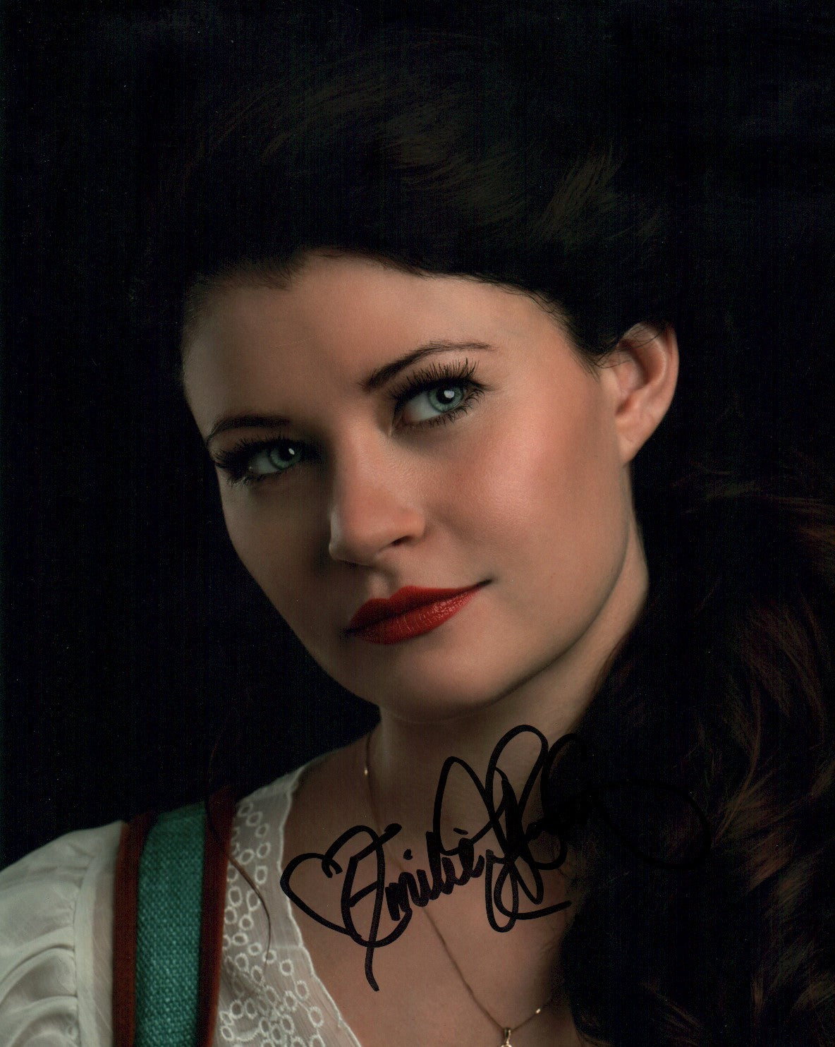 Emilie de Ravin Once Upon A Time 8x10 Photo Signed Autograph JSA Certified Autograph