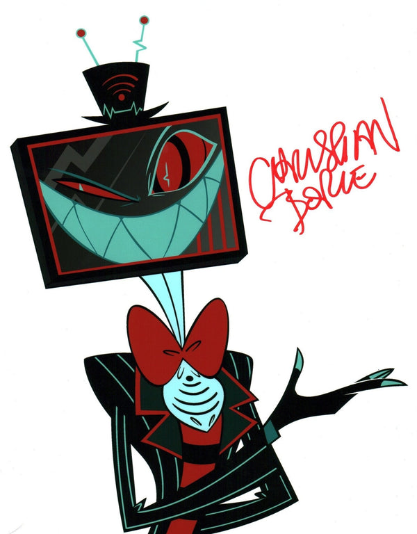 Christian Borle Hazbin Hotel 11x14 Signed Photo JSA Certified Autograph