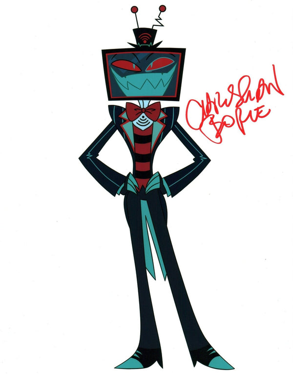 Christian Borle Hazbin Hotel 11x14 Signed Photo JSA Certified Autograph