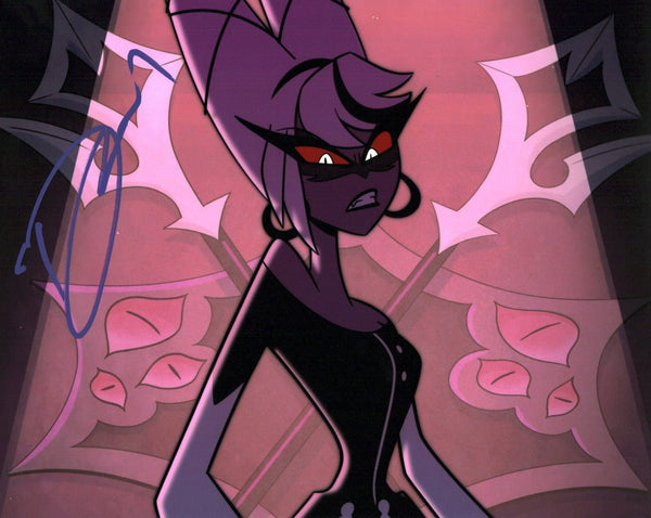 Daphne Rubin Vega Hazbin Hotel 8x10 Photo Signed JSA Certified Autograph