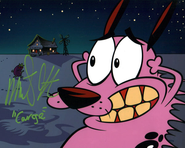 Marty Grabstein Courage the Cowardly Dog 8x10 Signed Photo JSA COA Certified Autograph GalaxyCon