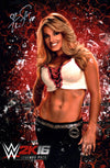 Trish Stratus WWE Wrestling 11x17 Signed Photo Poster JSA Certified Autograph