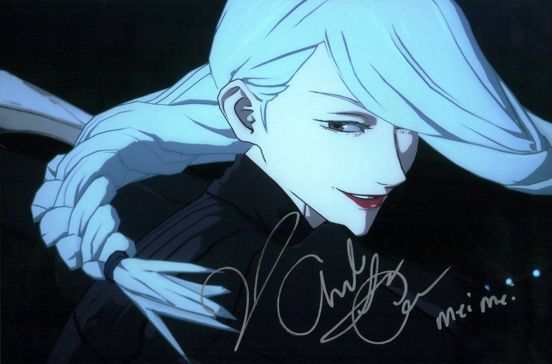Amber Lee Connors Jujutsu Kaisen 8x12 Signed Photo JSA Certified Autograph