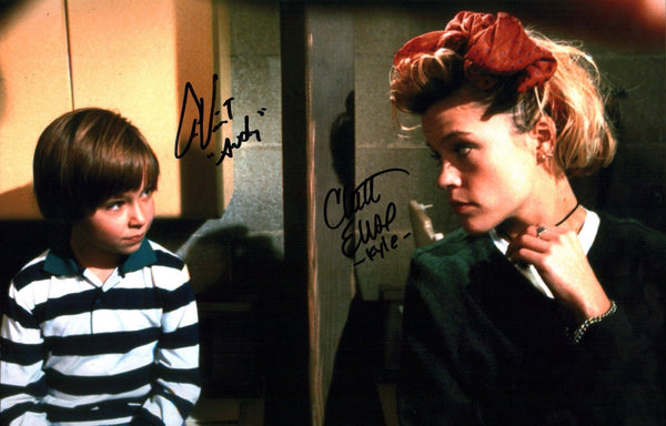 Child's Play 2 11x17 Signed x2 Vincent, Christine Photo Poster JSA Certified Autograph