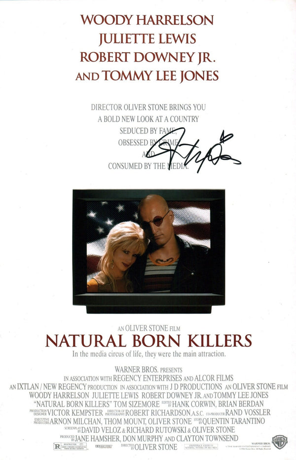 Juliette Lewis Natural Born Killers 11x17 Photo Poster Signed JSA Certified Autograph