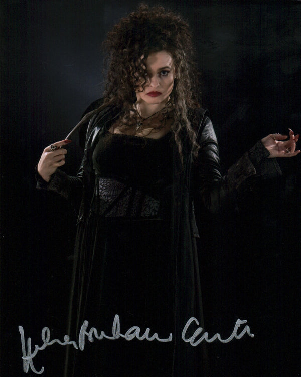 Helena Bonham Carter Harry Potter 8x10 Signed Photo JSA Certified Autograph