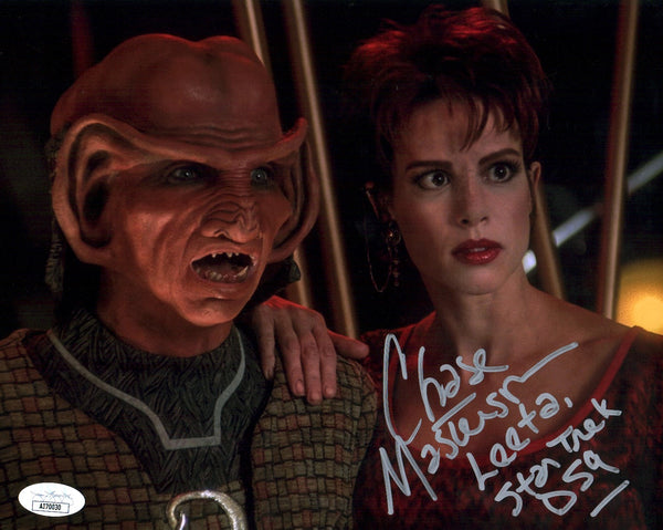 Chase Masterson Star Trek Deep Space 9 8x10 Photo Signed Autograph JSA Certified COA