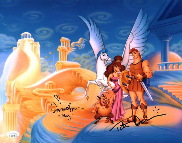 Disney Hercules 11x14 Photo Poster Egan Donovan Signed Photo Poster JSA Certified Autograph GalaxyCon